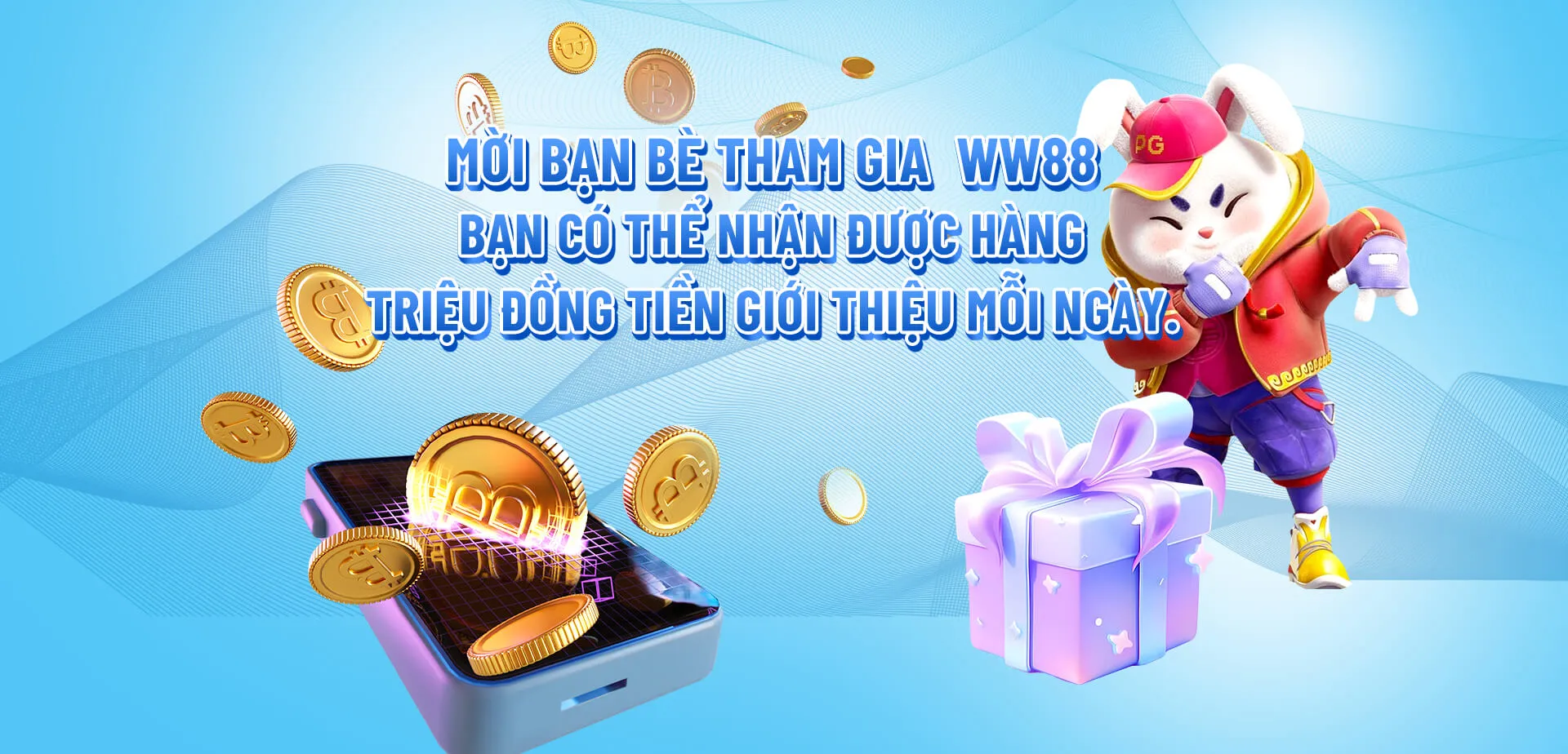 mời bạn bè tham gia nhận quà ưu đãi